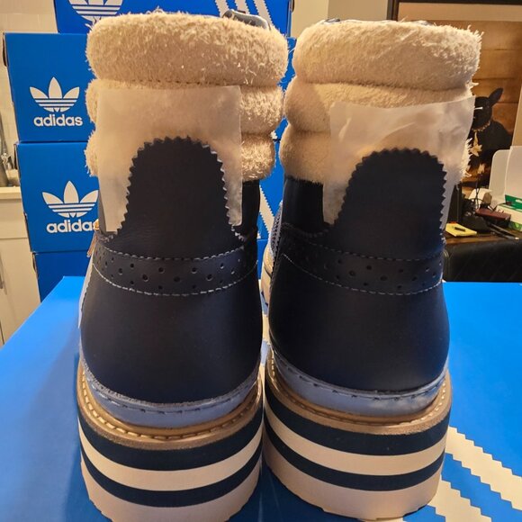 CLOT x adidas Pro Model by Edison Chen JQ1260 Mineral Blue Men's Sz 10 BOOT NEW - Picture 7 of 16